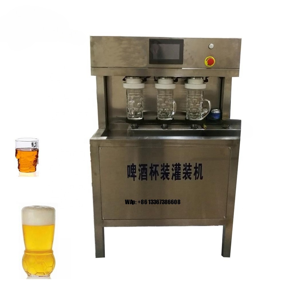 Wine To Beer Alcohol - カップ用の手動ビール充填機、酒類ワインウォッカアルコール瓶詰め生産プラントライン、ワイン充填機
