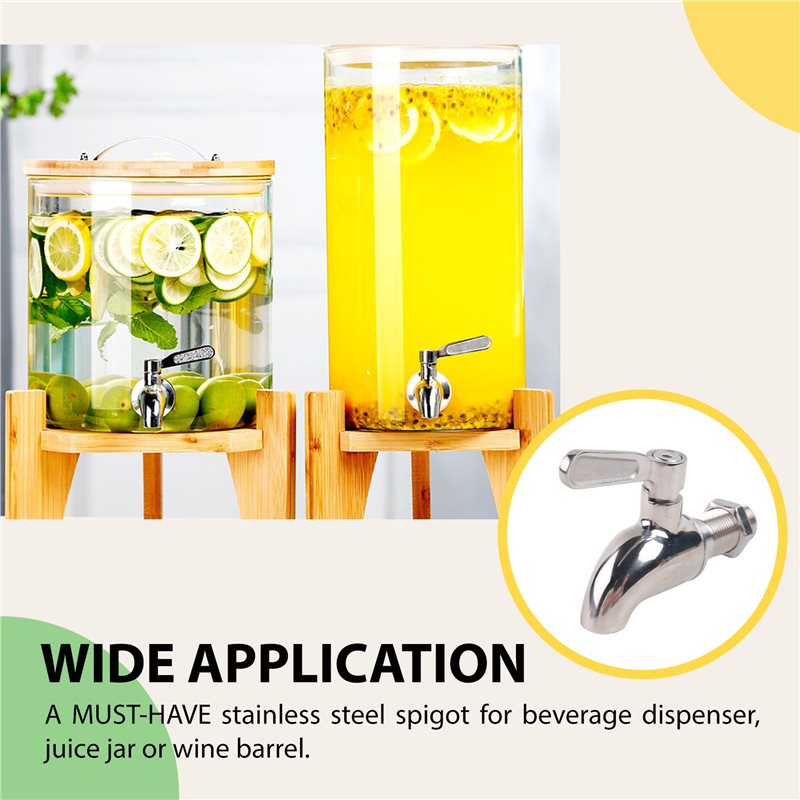 Wine Beer And - ABMI-ステンレス製蛇口タップ ドラフトビールタップ 家庭用醸造発酵器 ワイン ドラフトビール ジュースディスペンサー