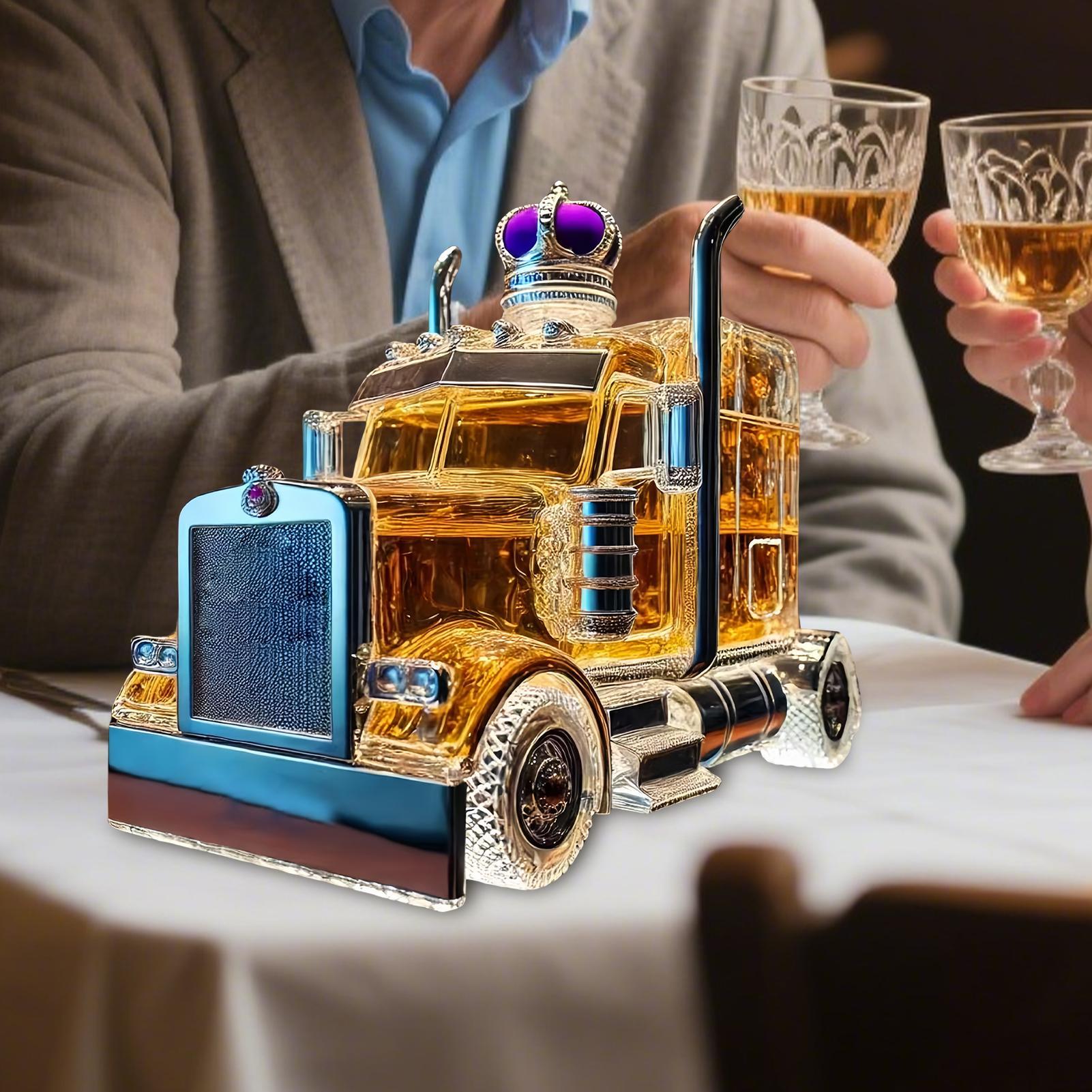 ワインデカンターハーフトラックバーボンディスペンサー 375 - Wine Beer Truck のレビューと価格