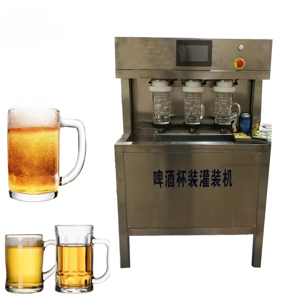 カップ用の手動ビール充填機、酒類ワインウォッカアルコール瓶詰 - Wine To Beer Alcohol のレビューと価格
