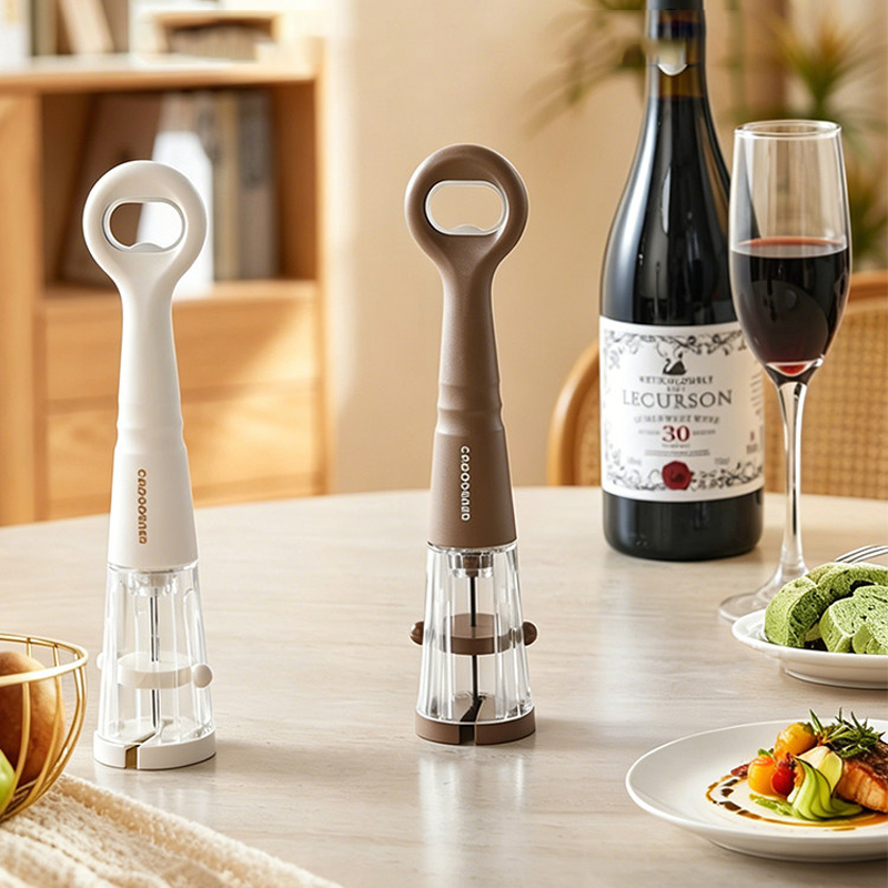 家庭用キッチン向けの2-in-1ボトルオープナー、ビール、赤 - Wine Beer Red のレビューと価格