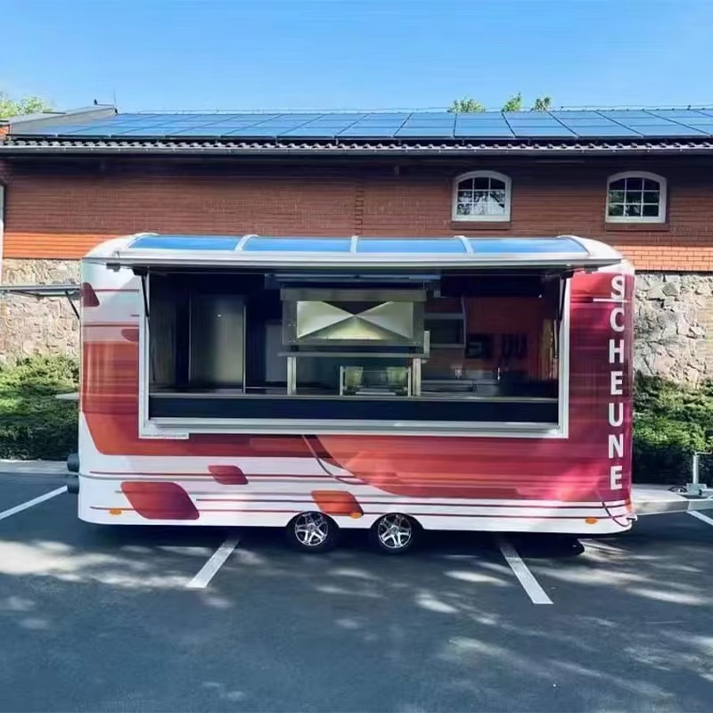 売れ筋の三輪移動販売車、スナック食品工場、小売店、飲食店向け - Wine Beer Truck のレビューと価格