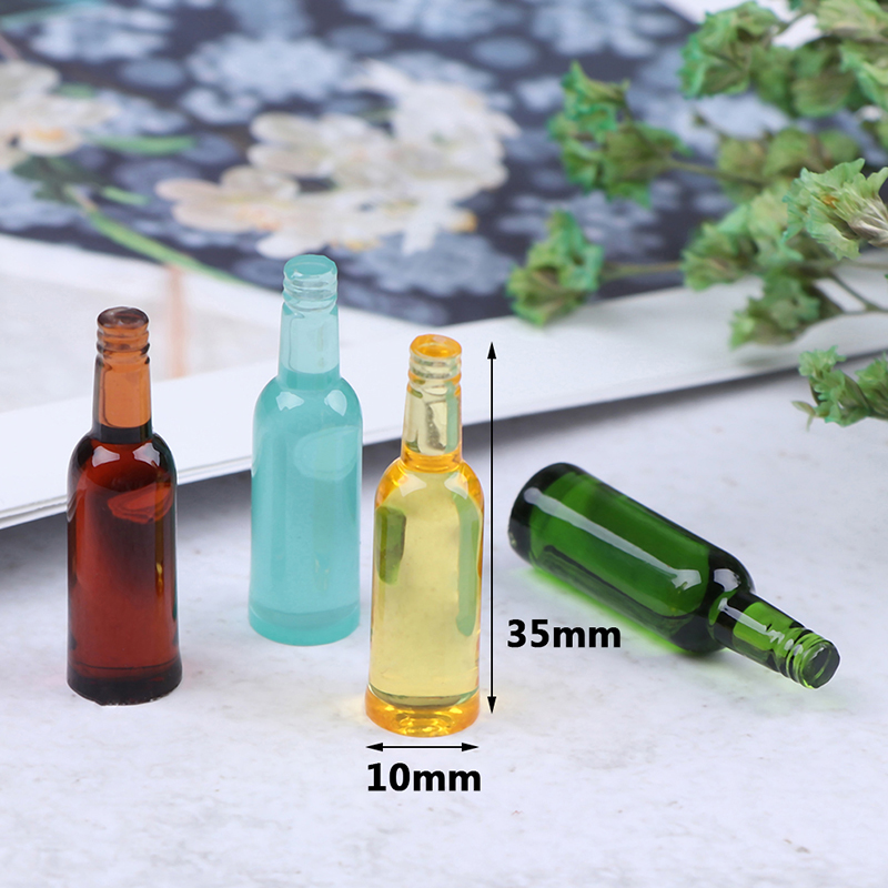 6 個 1:12 ドールハウスミニチュアビールワインドリンク - Wine Beer And のレビューと価格