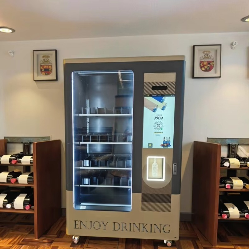 スマート年齢確認リフトシステム搭載冷蔵庫自動販売機、ビール・ - Wine Beer And のレビューと価格