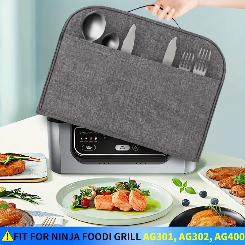 1pc Ninja Foodi グリルダストカバー、AG30 - Ninja Air Fryer Af101 のレビューと価格