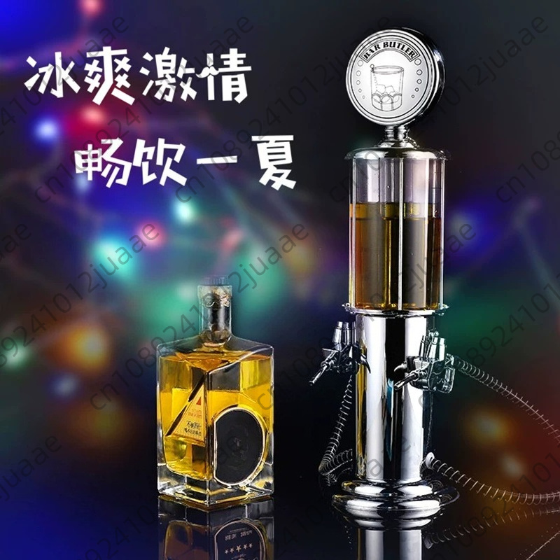 900MLビールタワードリンク酒ディスペンサーワインガンポン - Wine To Beer Alcohol のレビューと価格
