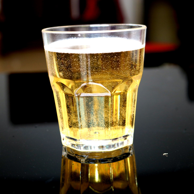 アクリルプラスチックビールジョッキ PC 落下防止水カップ耐 - Wine In Beer Glass のレビューと価格