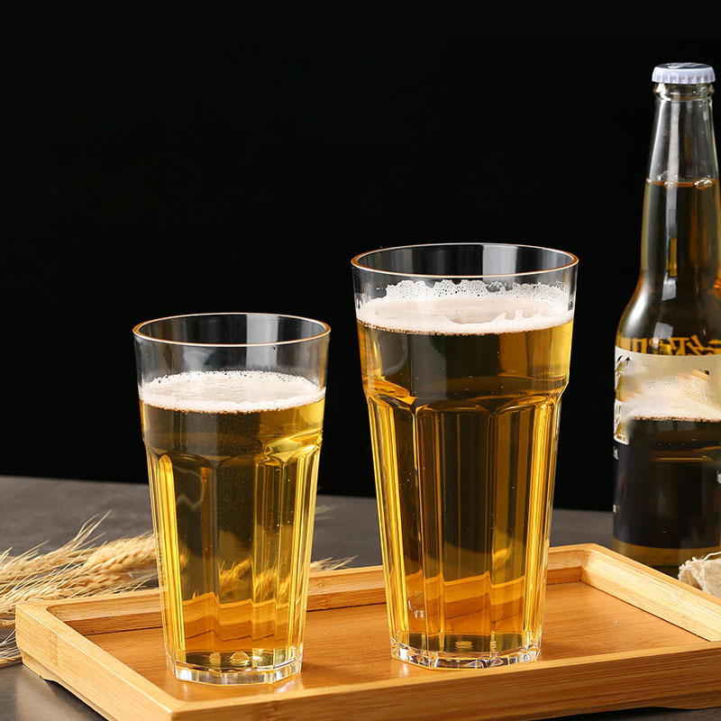アクリルプラスチックビールジョッキ PC 落下防止水カップ耐 - Wine In Beer Glass のレビューと価格