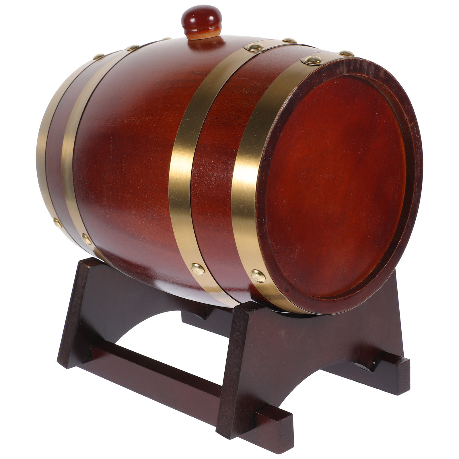 木製ワイン貯蔵樽1セット クラシックデザイン 木製赤ワインデ - Wine Beer Red のレビューと価格