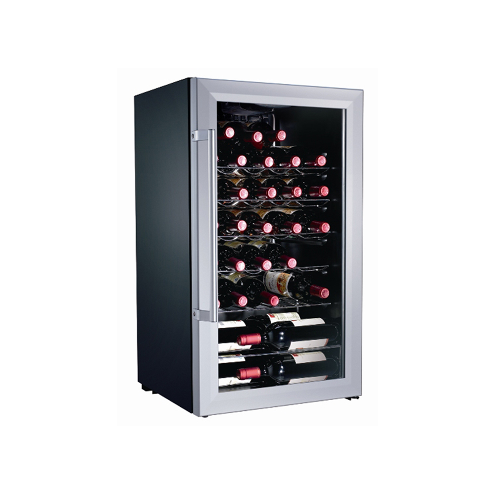 98L電動ワインクーラー、自立型コンプレッサー式冷蔵庫、ビー - Beer Wine Zone のレビューと価格